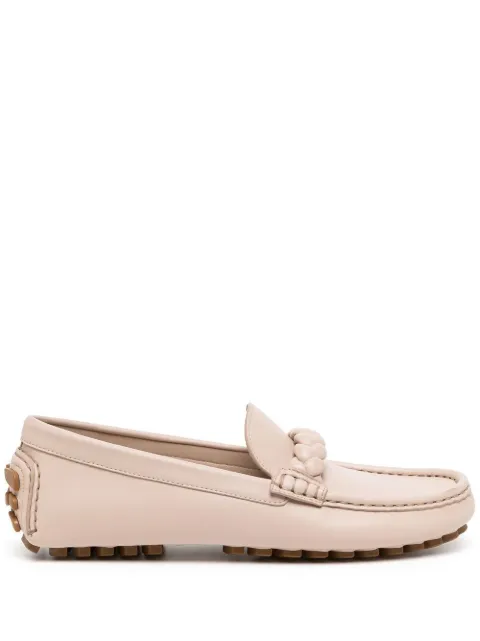 Gianvito Rossi Monza leather loafers