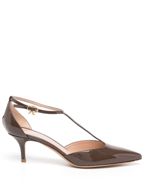 Gianvito Rossi Ribbon T-bar pumps Women