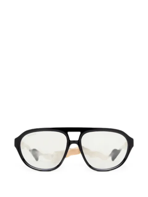Gucci Eyewear Mountain Injection pilot-sunglasses