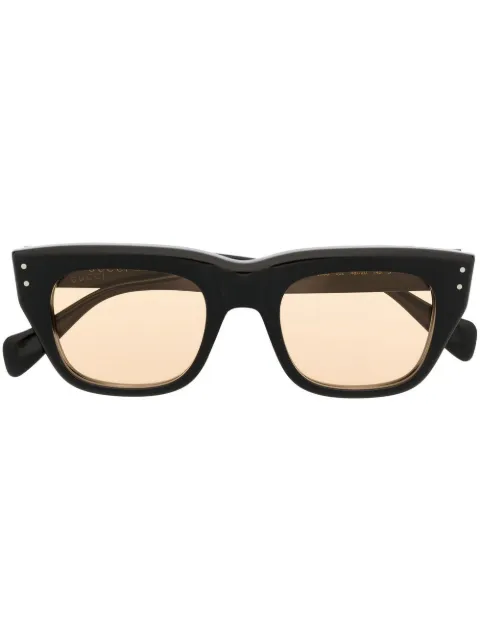 Gucci Eyewear tinted-lens square-frame sunglasses