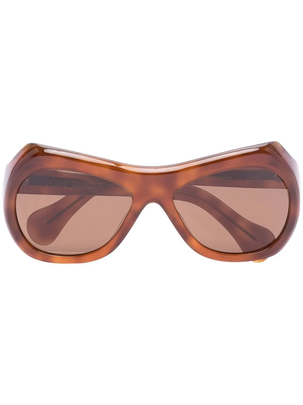 

Port Tanger Soledad oval sunglasses - OLIBAN WITH TOBACCO LENS