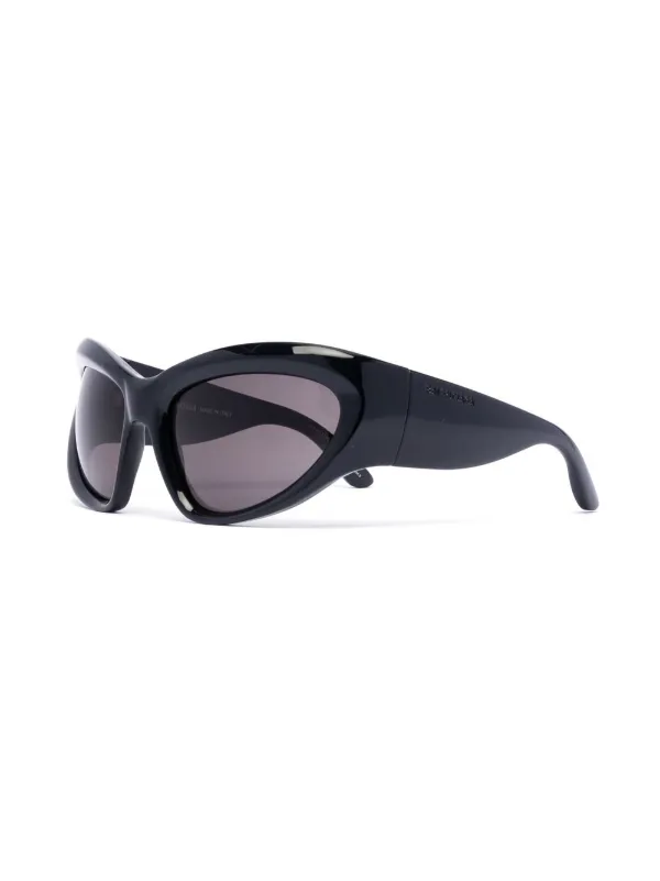 Balenciaga Eyewear Wrap D-Frame Sunglasses - Farfetch