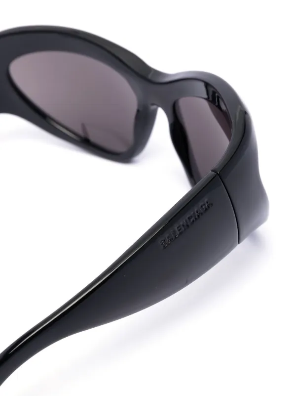 Balenciaga Eyewear Wrap D-Frame Sunglasses - Farfetch