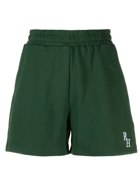 Recreational Habits embroidered-logo shorts