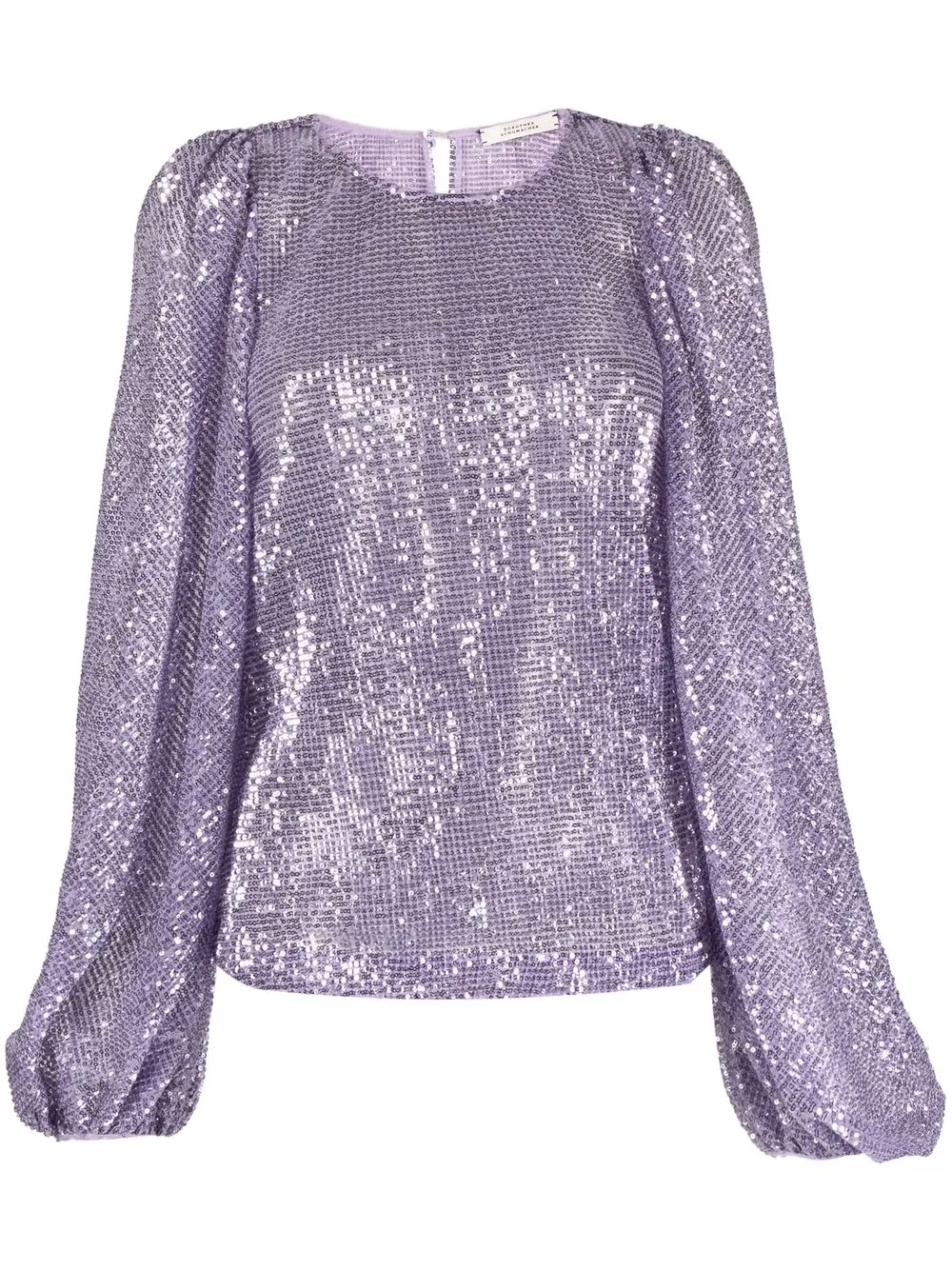 

Dorothee Schumacher blusa bordada con lentejuelas - Morado