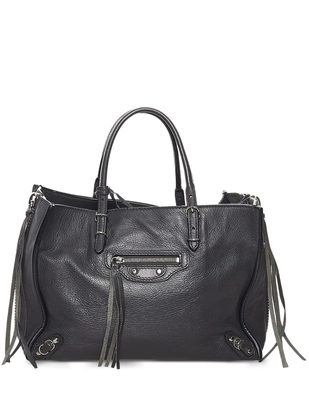 

Balenciaga Pre-Owned bolsa satchel Papier A6 mini - Negro