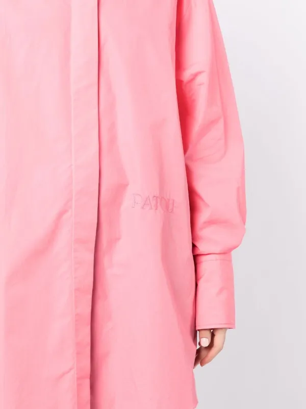Patou オーバーサイズ シャツ | ピンク | FARFETCH JP