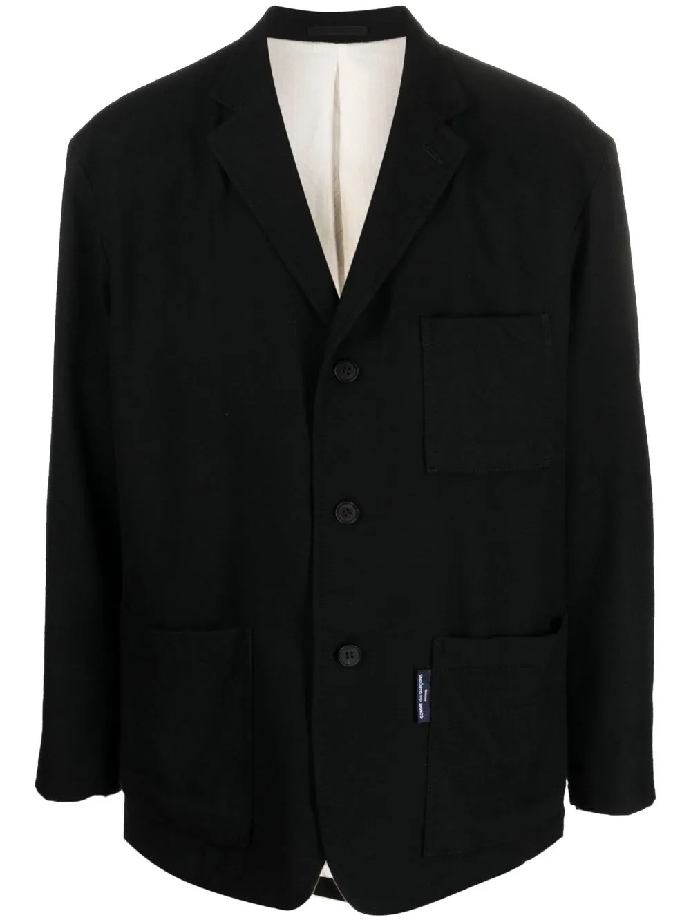 

Comme Des Garçons Homme single breasted blazer - Black