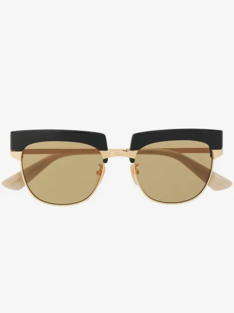 Gucci Eyewear interchangeable-rim round sunglasses