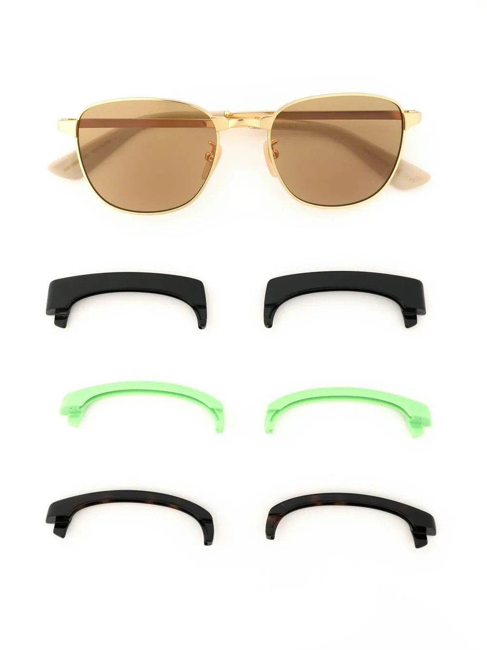 Gucci Eyewear interchangeable-rim round sunglasses | Image 2