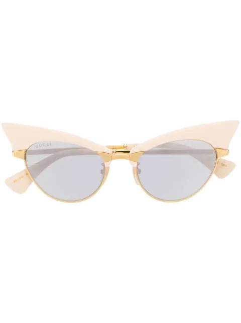 Gucci Eyewear interchangeable-rim oval sunglasses