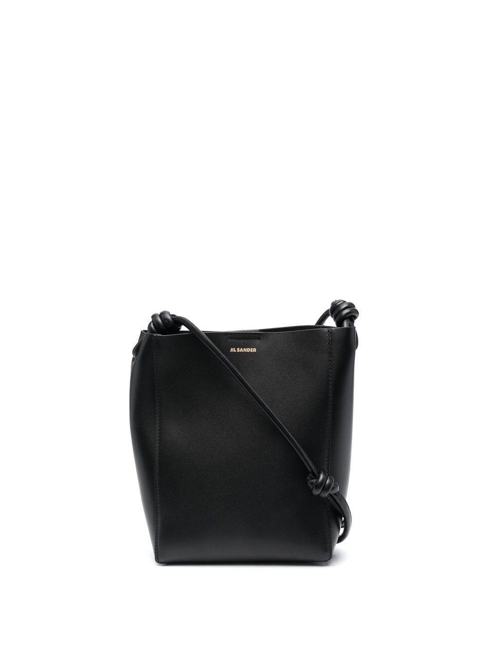 

Jil Sander bolsa bucket con placa del logo - Negro