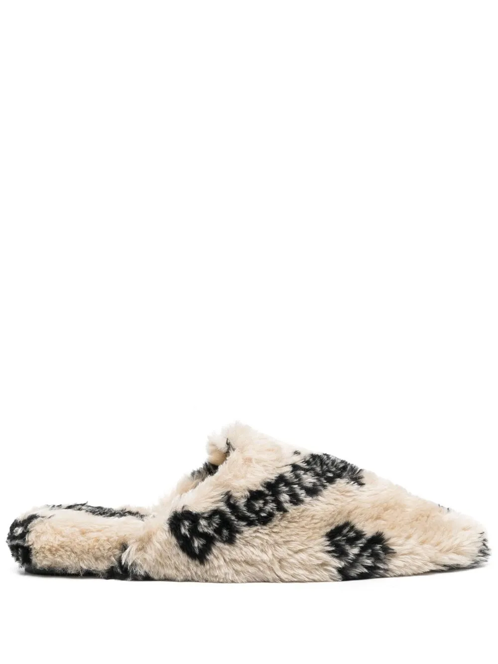 

Balenciaga mules teddy con logo estampado - Neutro