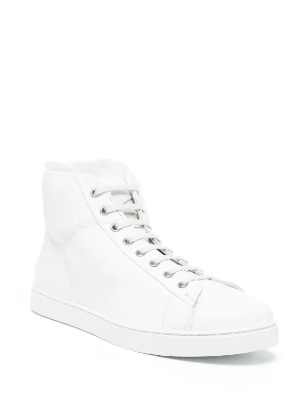 Gianvito Rossi Peter Leather high-top Sneakers - Farfetch