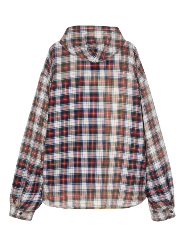 Balenciaga logo patch Shirt Jacket Neutrals FARFETCH ID