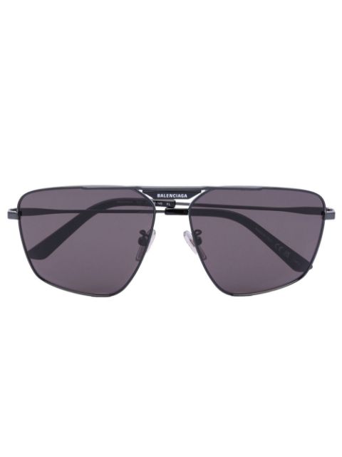 Balenciaga Eyewear geometric pilot-frame sunglasses Men