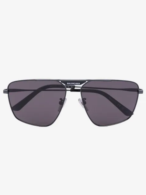 Balenciaga Eyewear geometric pilot-frame sunglasses