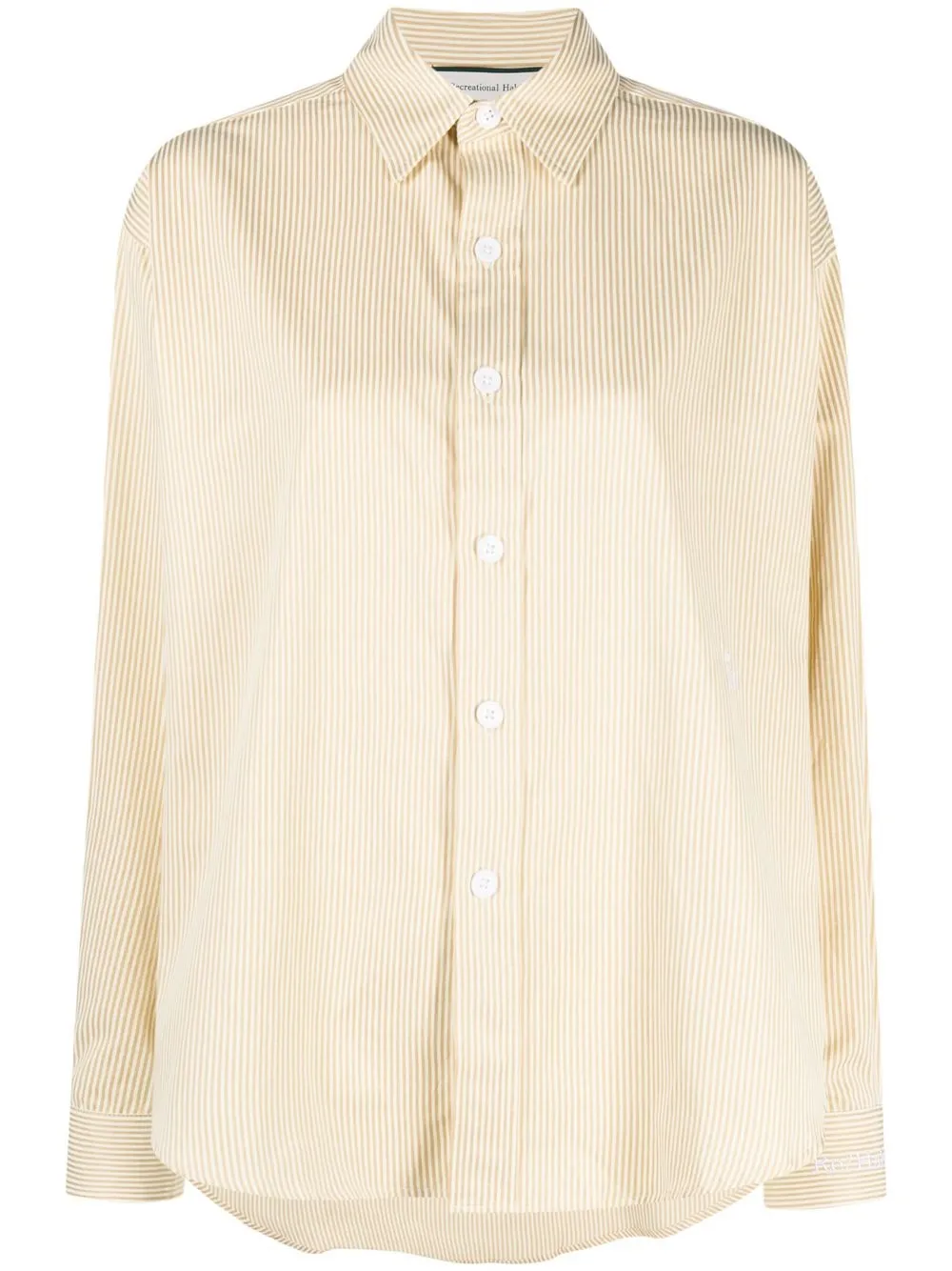 

Recreational Habits Martha striped cotton shirt - Yellow