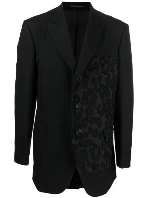 Yohji Yamamoto single-breasted blazer