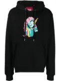 Mostly Heard Rarely Seen 8-Bit Unicorn graphic-print hoodie - Black