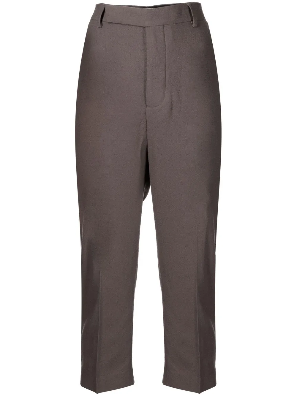 

Rick Owens straight-leg cropped trousers - Brown