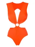 Clube Bossa Isaacs cut-out swimsuit - Orange
