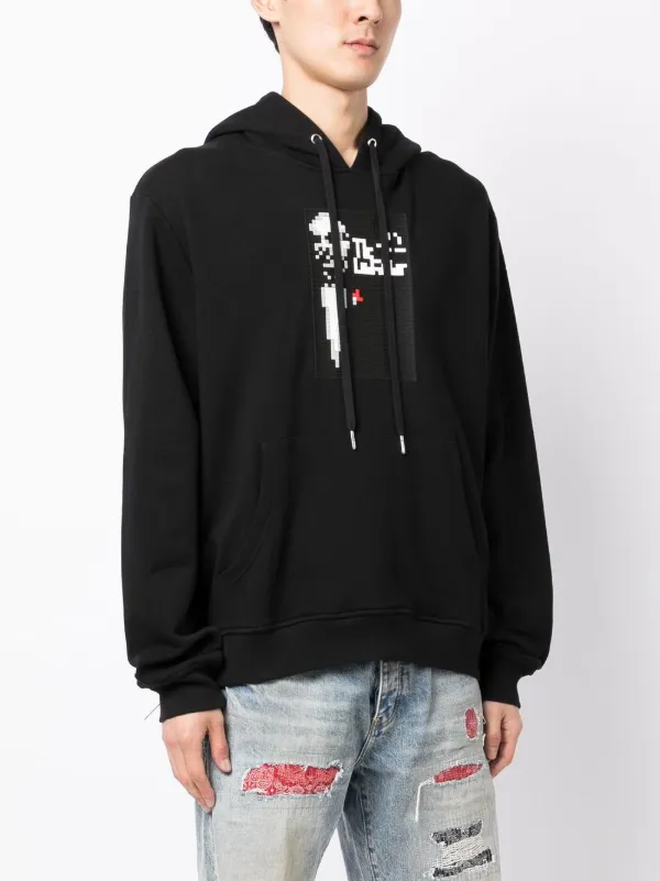 Mostly Heard Rarely Seen 8-Bit Mobstergraphic-print Pullover