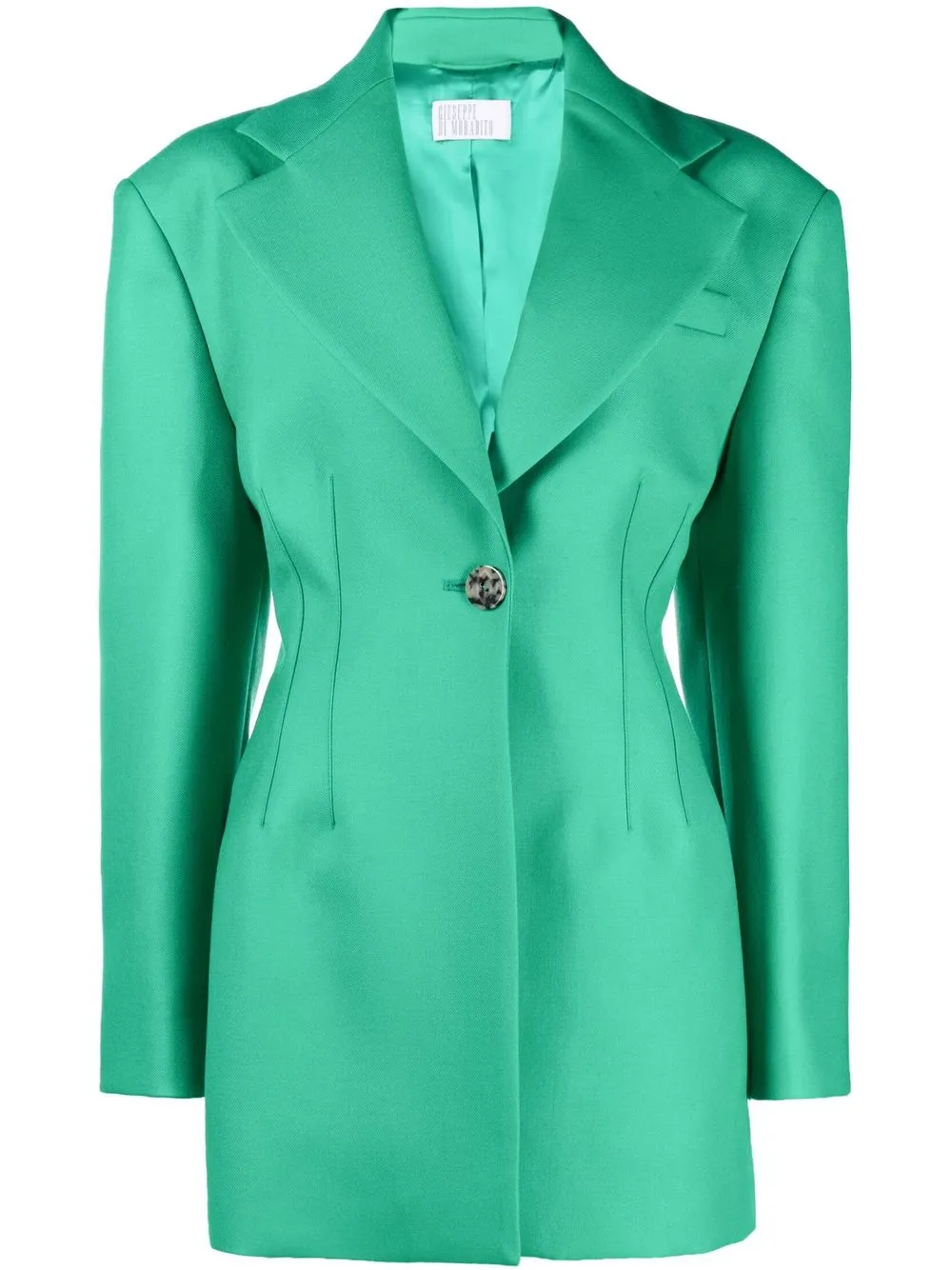 

Giuseppe Di Morabito single-breasted wool blazer - Green