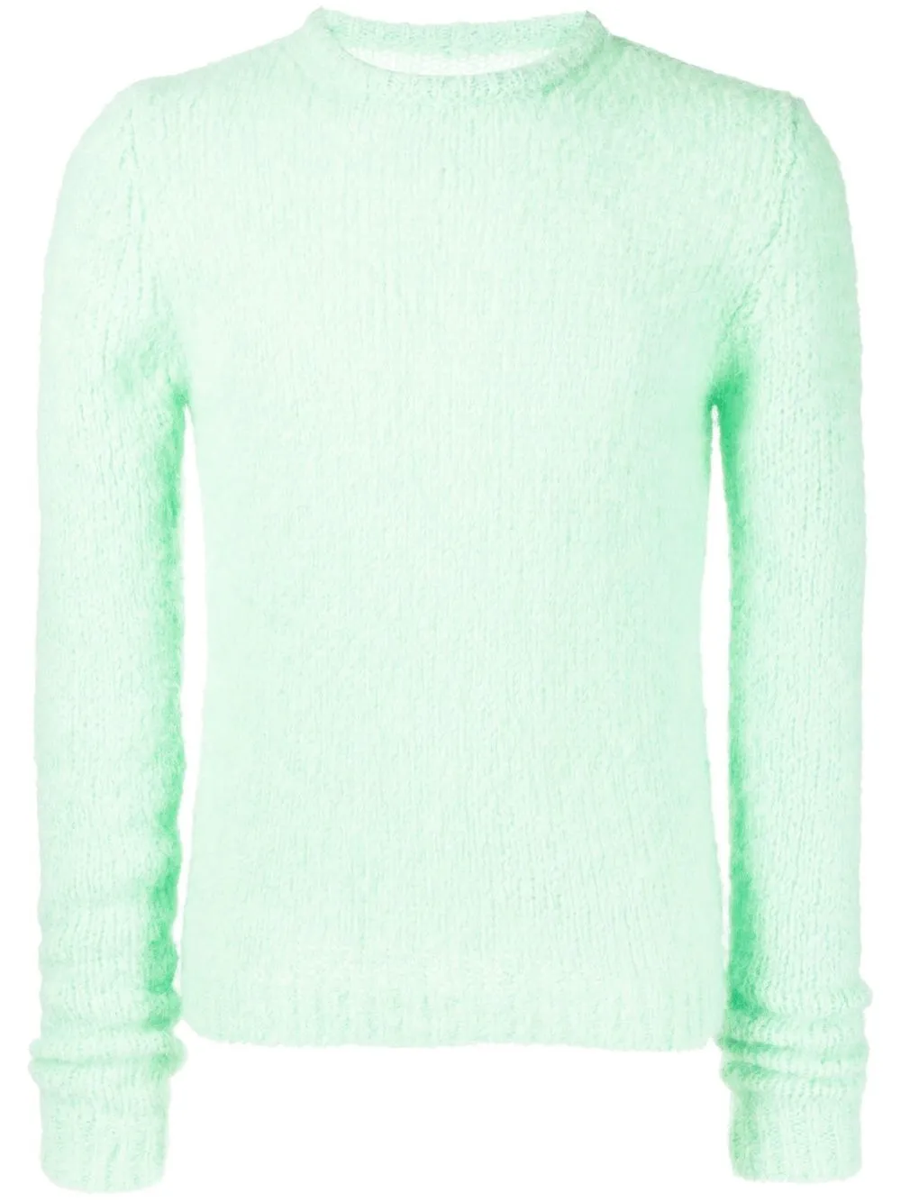 

Rick Owens brushed crew-neck jumper - Blue
