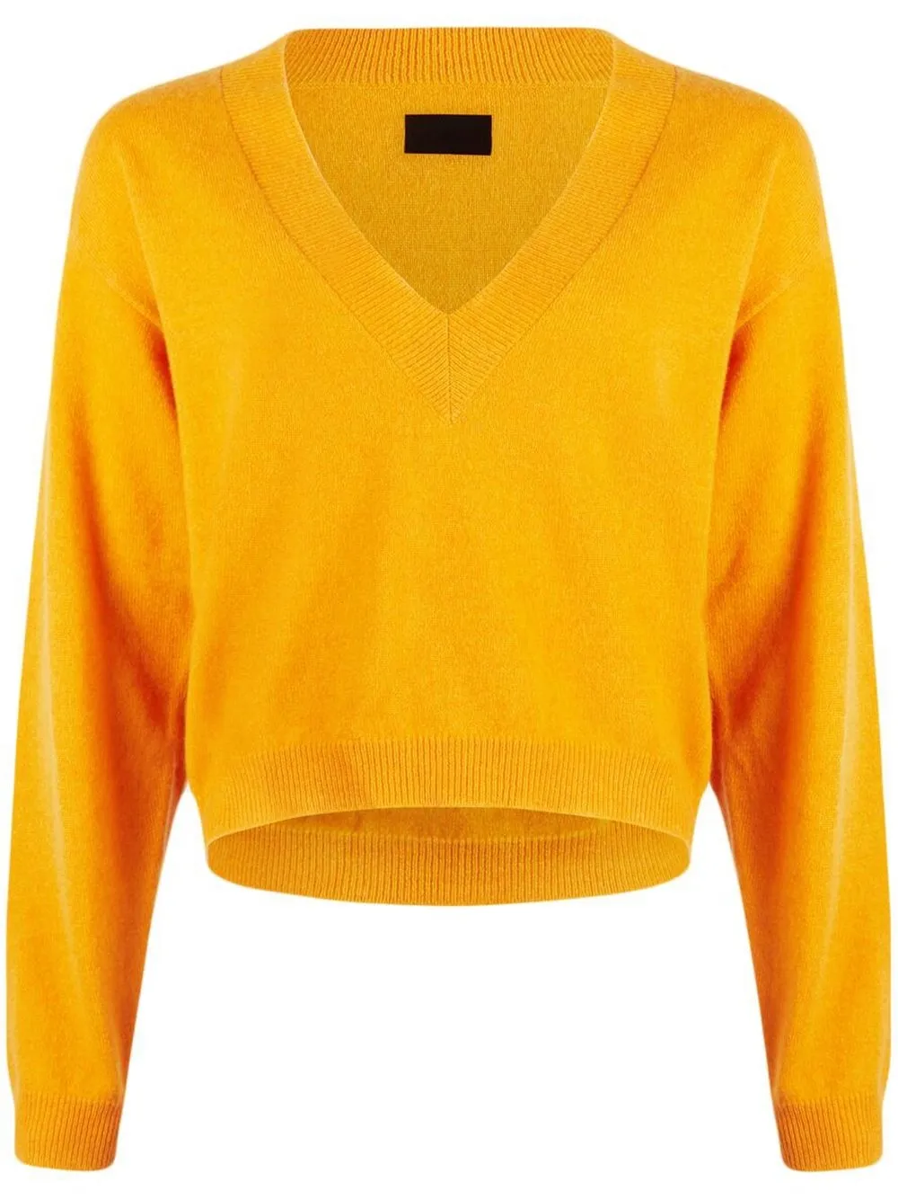 Rta Alba V-neck Jumper In Yellow