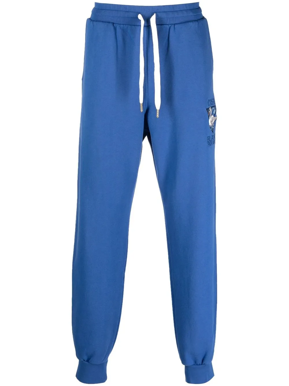 

Casablanca pants con logo bordado - Azul