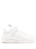 GCDS panelled high-top sneakers - White