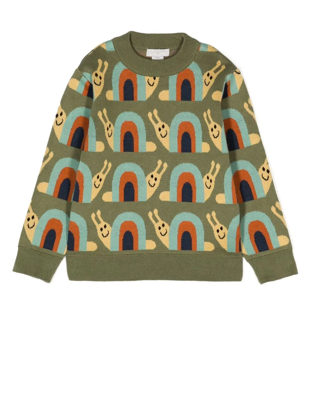 

Stella McCartney Kids suéter tejido - Verde