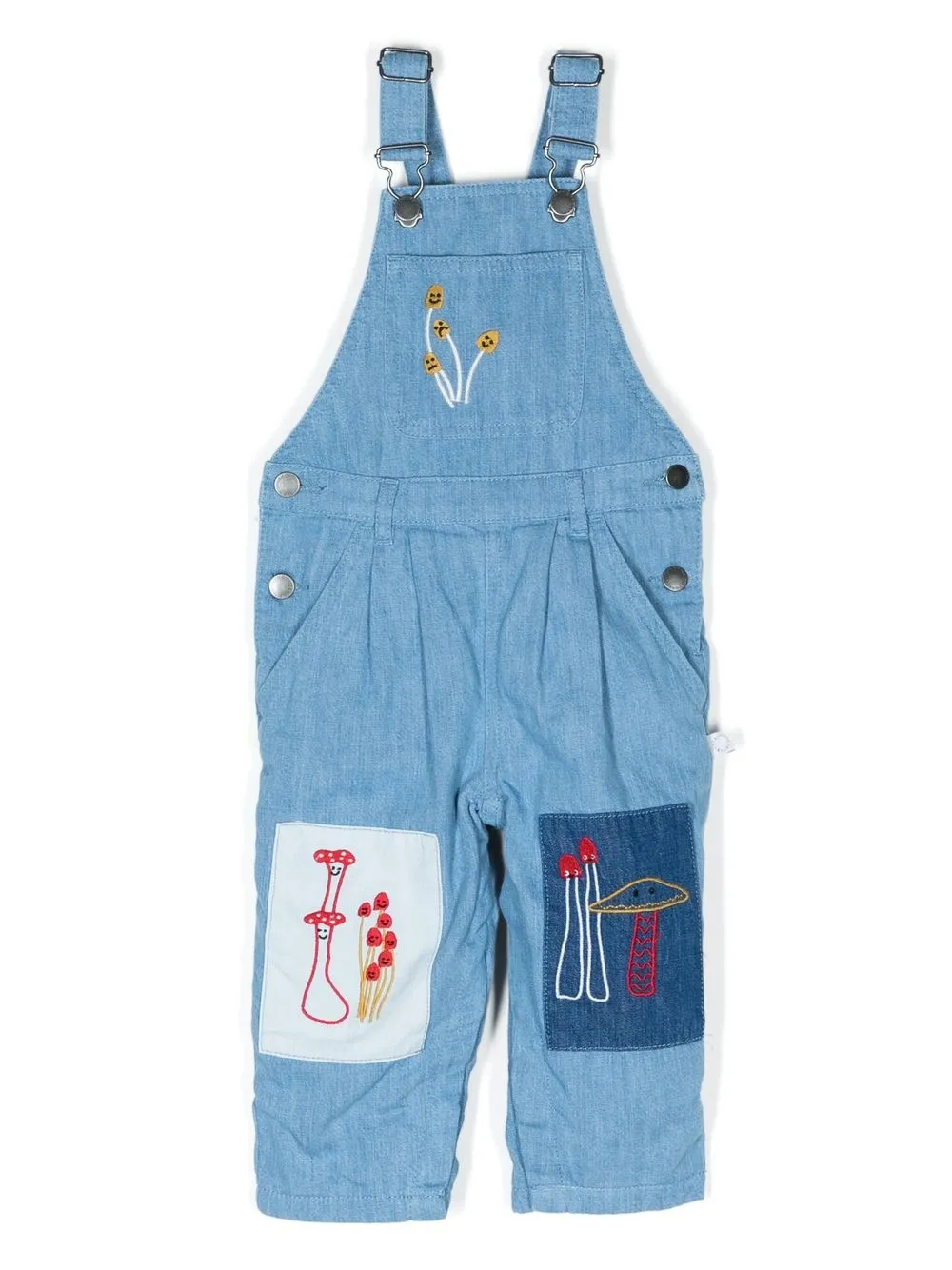 

Stella McCartney Kids overol con motivo bordado - Azul