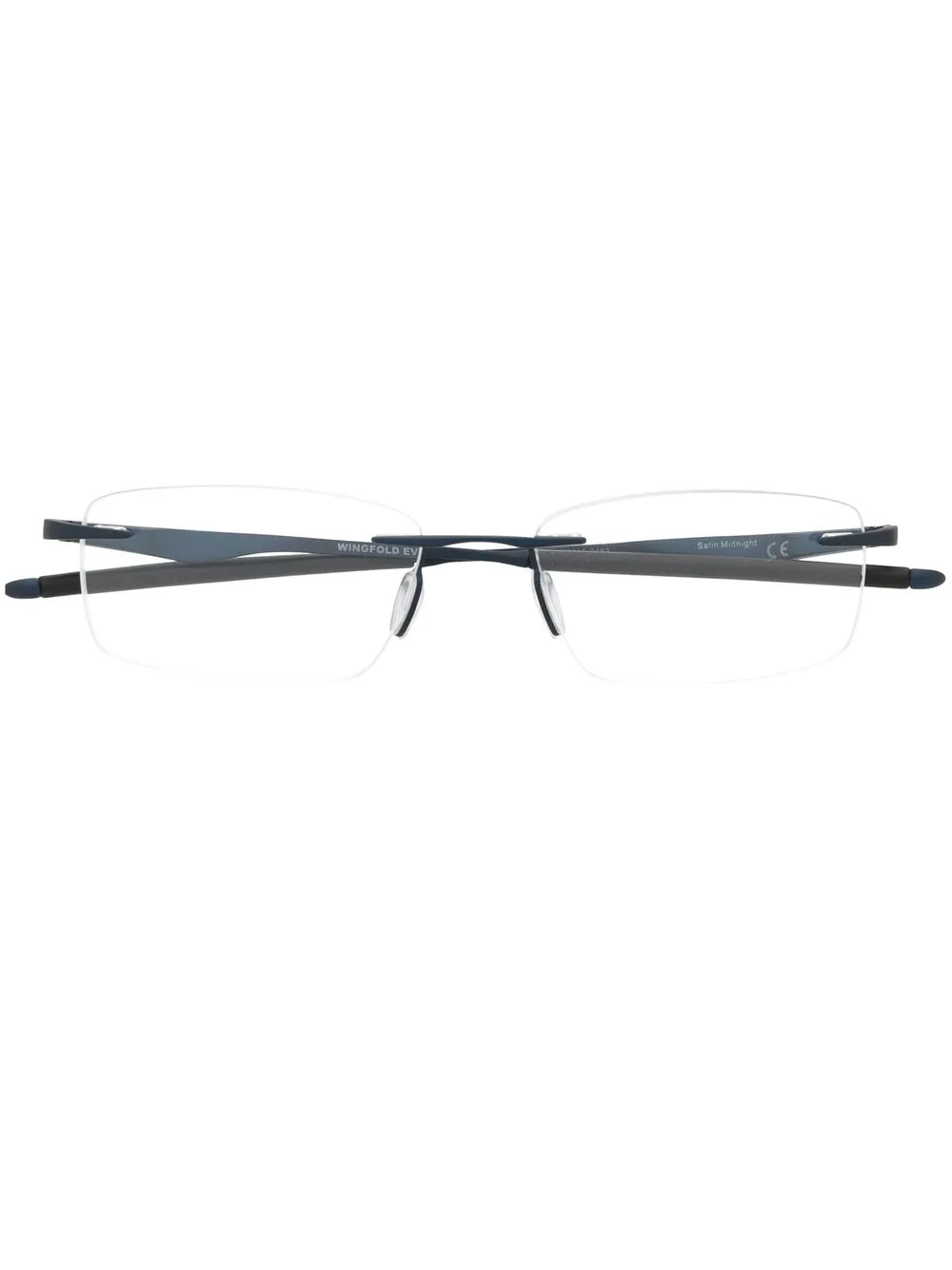 

Oakley Wingfold wayfarer-frame glasses - Blue