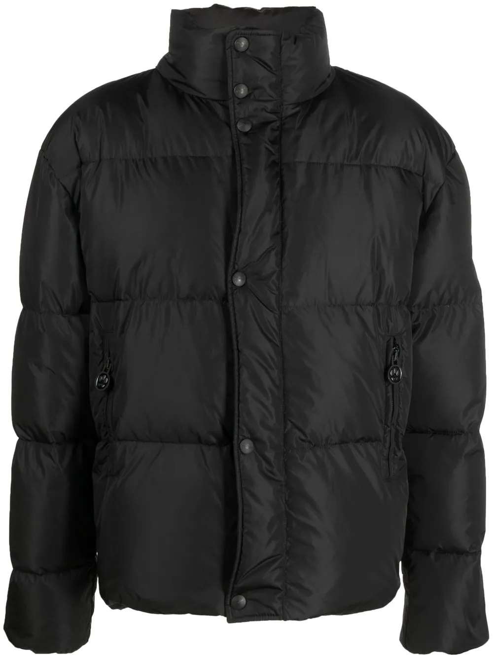 

BARROW padded funnel neck jacket - Black