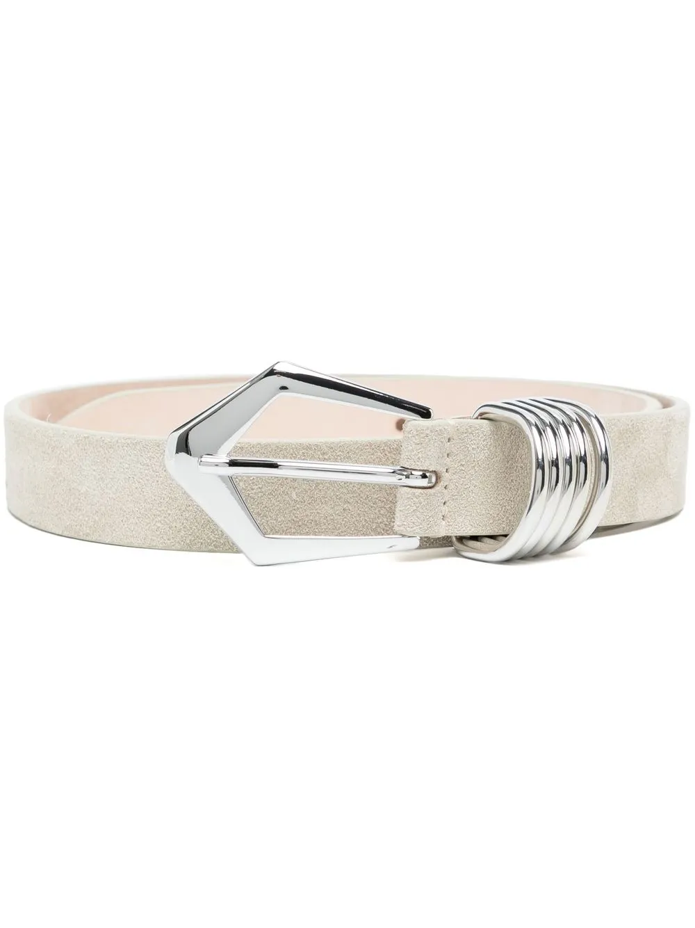 

IRO polished-buckle detail belt - Neutrals