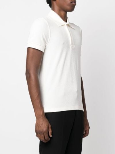 velour polo T-shirt | TOM FORD 