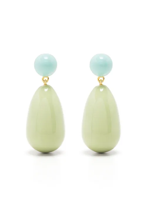 Boucles d'oreilles à breloques émaillées - Eshvi - Modalova