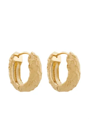 Oro Orecchini a cerchio C31 Farfetch Donna Accessori Gioielli Orecchini 