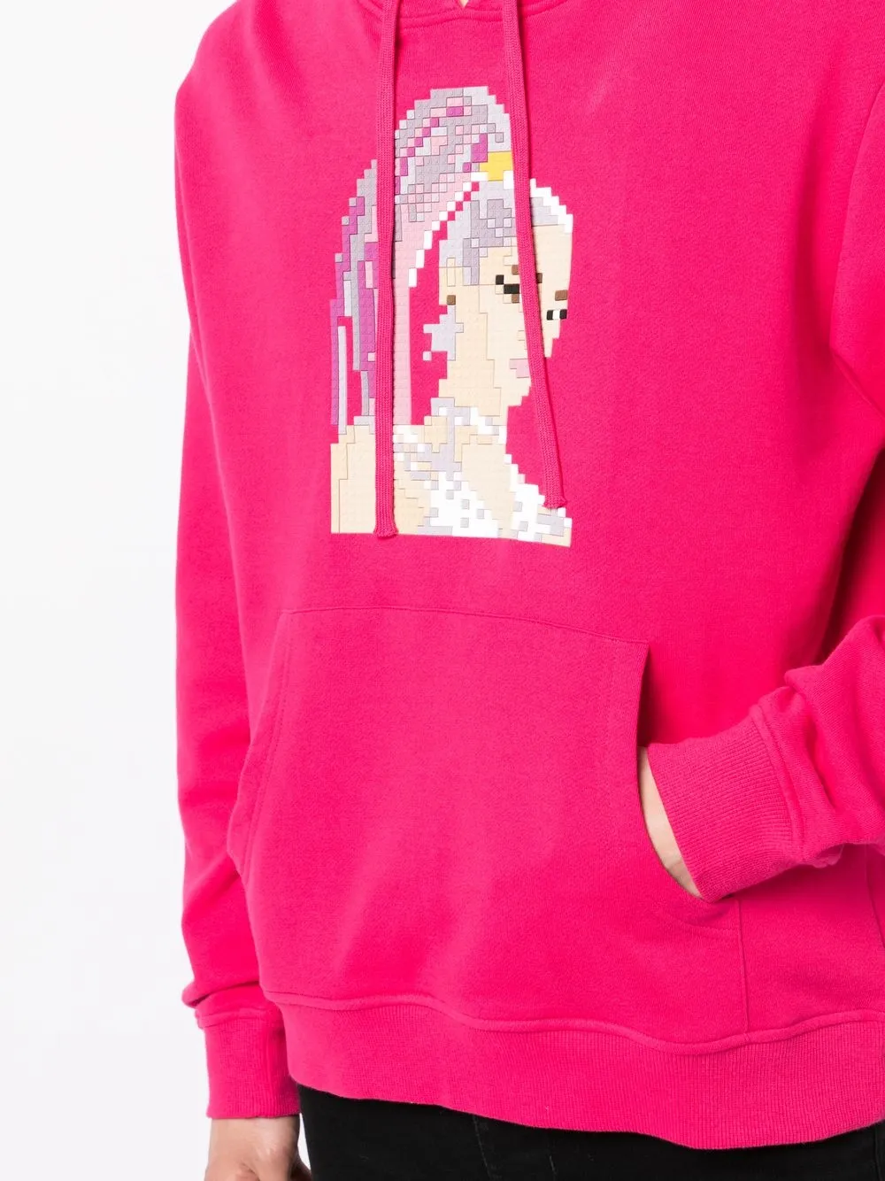 Shop Mostly Heard Rarely Seen 8-bit Battle Royale Pullover Hoodie In Pink