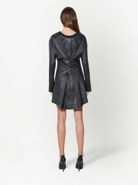 RTA Shauna ruched dress WF22L188D1023BLDRG - 3