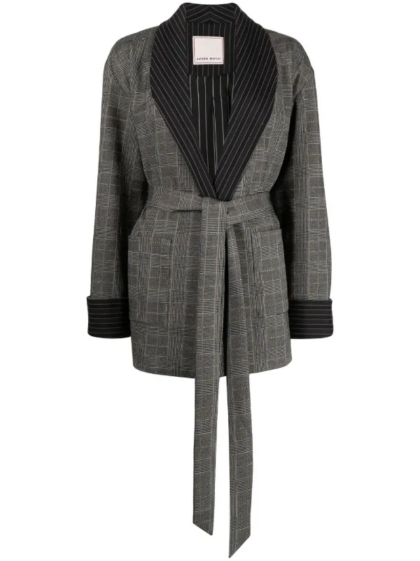 未使用イタリア製antonio marras チェック柄 テーラードジャケット