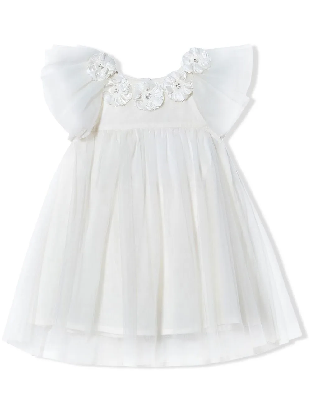 

Tutu Du Monde vestido corto Rosemary - Blanco