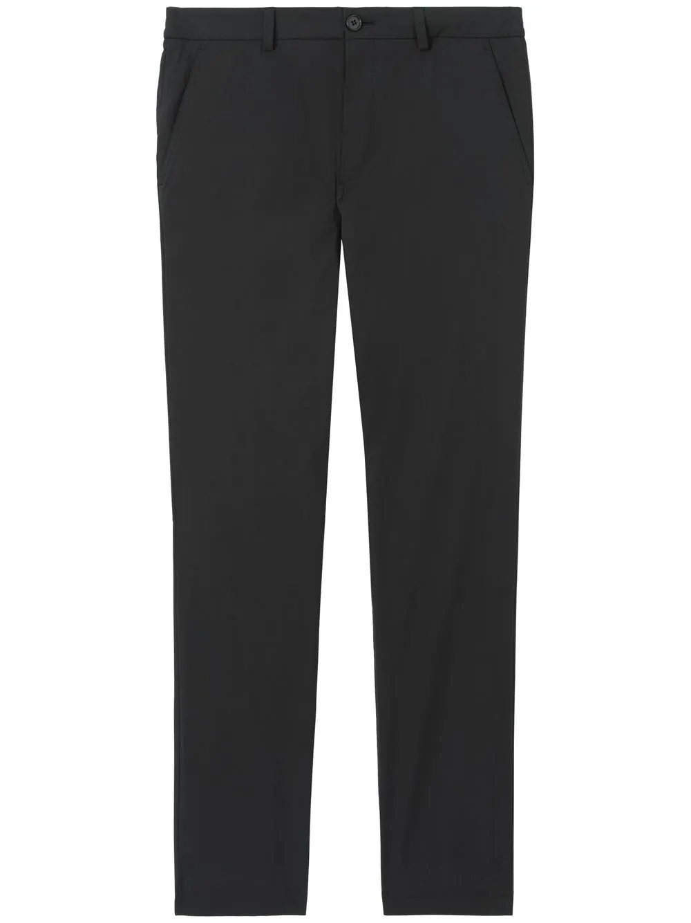 

Burberry logo-print tailored trousers - Blue