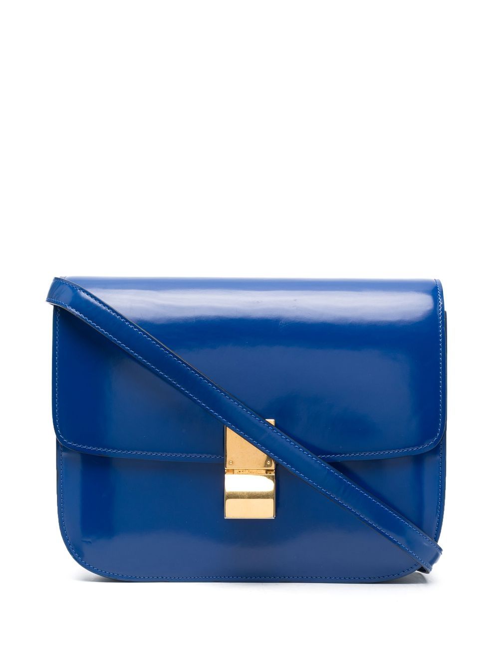 

Céline Pre-Owned bolsa crossbody Classic Box mediana - Azul