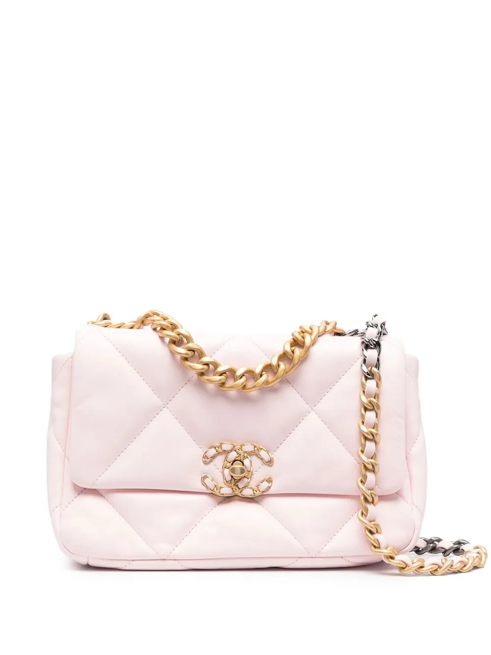 

CHANEL Pre-Owned Chanel 19 Flap two-way bag - Pink