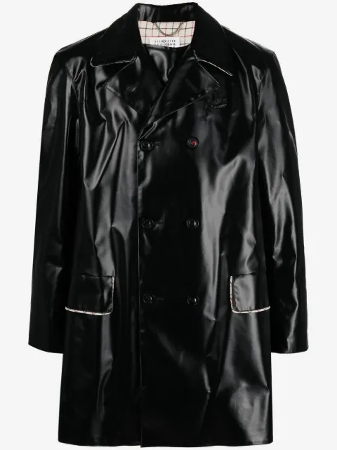 Maison Margiela manteau à boutonnière croisée