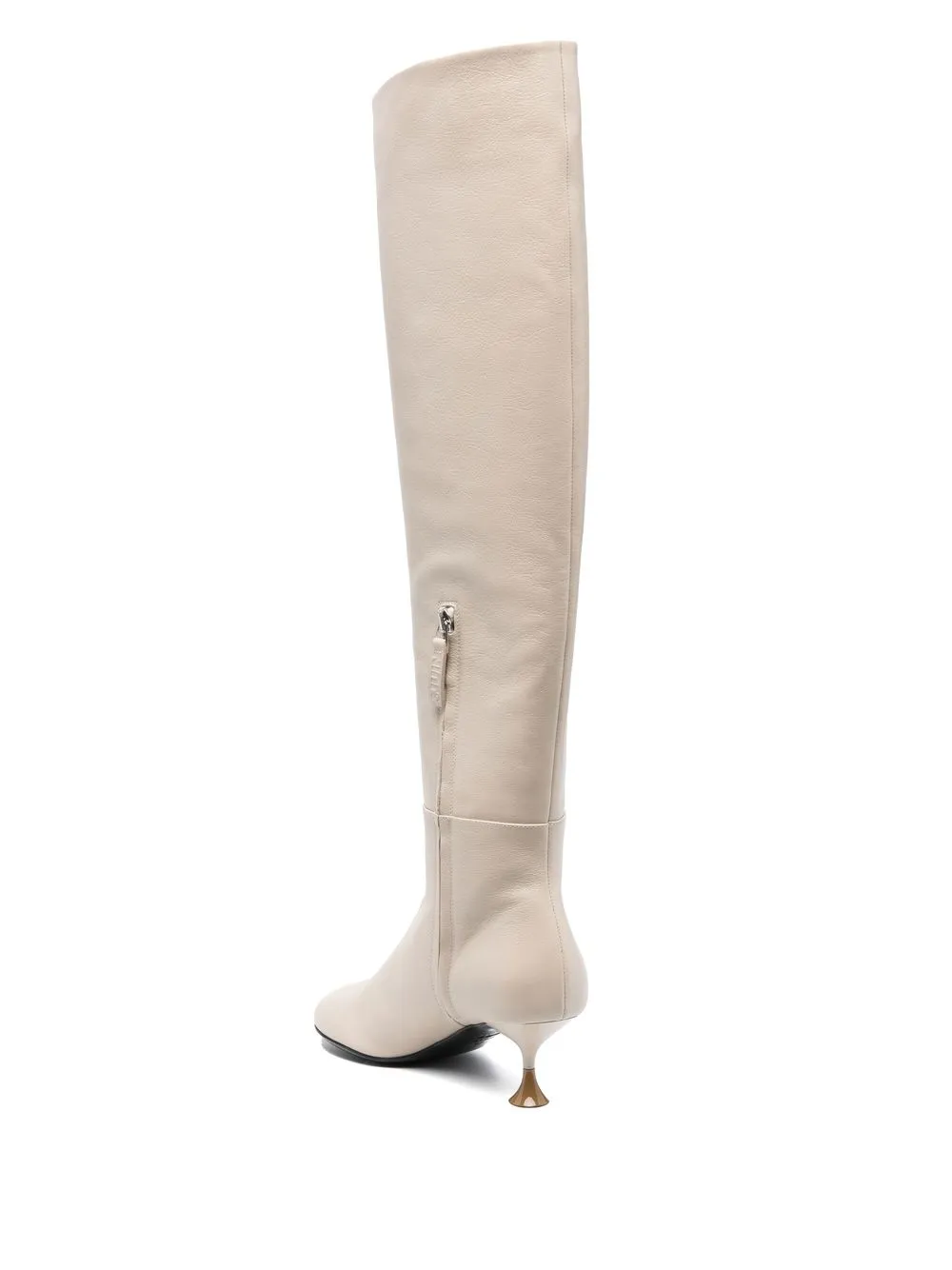 Farfetch Bambina Scarpe Stivali Stivali di gomma Bianco Stivali con logo laterale 