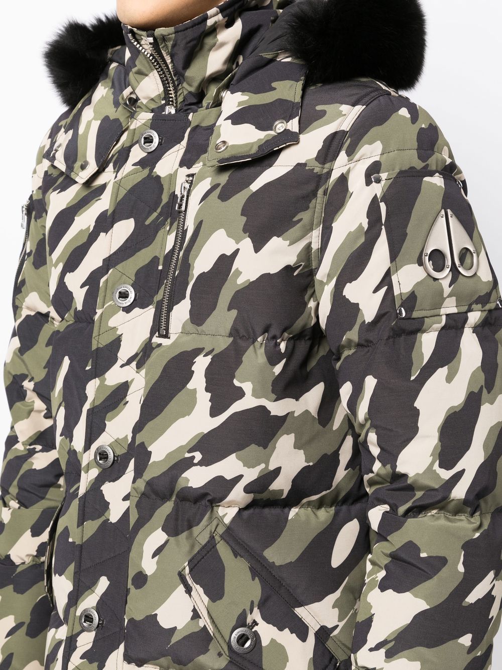 Moose Knuckles camouflage-print Padded Coat - Farfetch